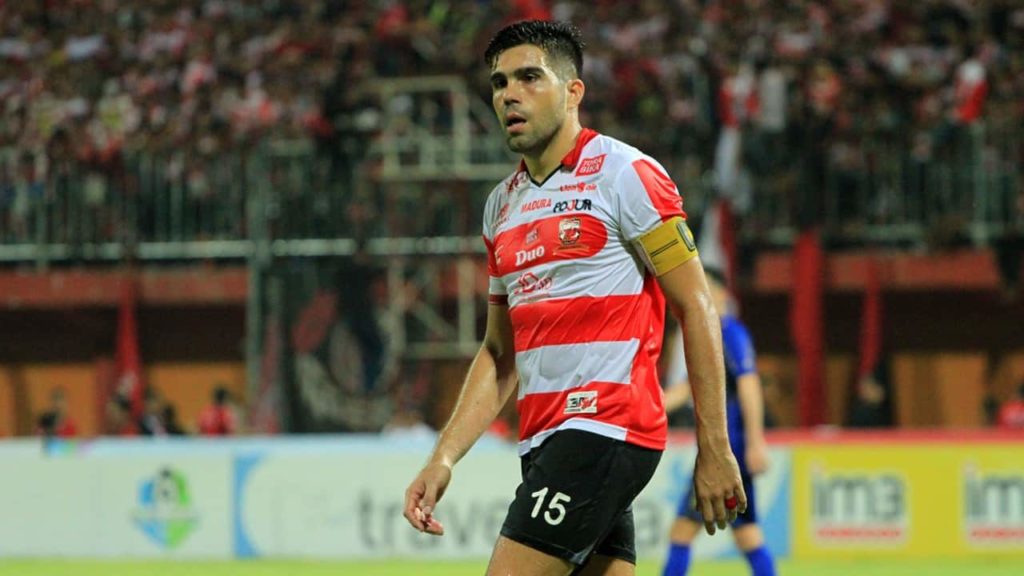 Jamu Mantan Klubnya, Fabiano Baltrame Optimis Madura United Menang