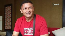 Pelatih Madura United (Gomes De Oliviera).
