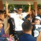Masyarakat antusias senam bersama Sandiaga Uno.