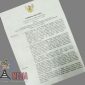 SK Pengangkatan dari Gubernur Jawa timur tentang pelantikan PAW anggota DPRD Sampang.