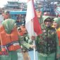 Ketua Persit KCK Cabang XXXIX Dim 0718/Pati, Ny. Arief Darmawan, beserta Rombongan pengurus Persit KCK Koorcab XXXIX Dim 0718/Pati ke Sungai Kaligonggo.