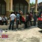 Anggota Kepolisian Resort Bangkalan saat turun ke TKP.