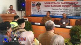 Suasana saat berlangsungnya kegiatan Musrenbang di Kelurahan Cigugir, Kota Cimahi.