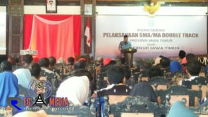 Gubernur Jatim Resmikan Pelaksanaan SMA/MA Double Track Provinsi Jatim di Sampang