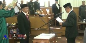 Aceng Jauhari Resmi Dilantik Sebagai PAW Salah Satu Anggota DPRD Kota Cimahi