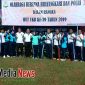 Bhayangkari Bangkalan Pose bersama usai olahraga bersama