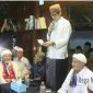 H.Sandiaga Salahuddin Uno saat berada di Pondok Pesantren Al Hamidy Banyuanyar Pamekasan