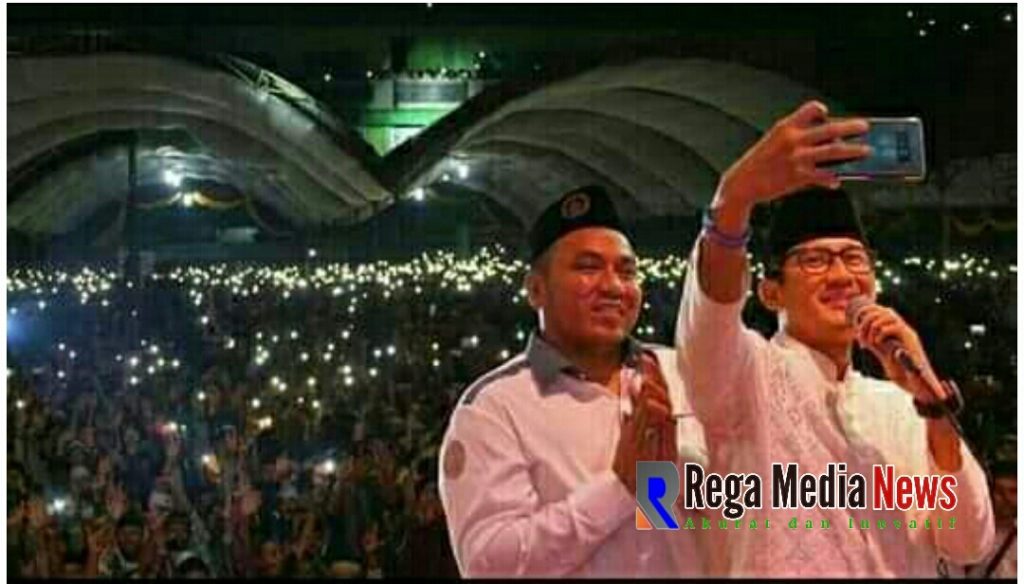 Tutup Pekan Ngaji, Sandiaga Uno Ajak Ra Tohir Bata-Bata Nge-vlog Didepan Ribuan Masyarakat