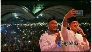 Tutup Pekan Ngaji, Sandiaga Uno Ajak Ra Tohir Bata-Bata Nge-vlog Didepan Ribuan Masyarakat