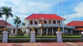 Gedung Grahadi, Pemerintah Provinsi Jawa Timur, di Surabaya.