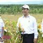 Gubernur Gorontalo Rusli Habibie dan Menteri Pertanian Dr. Ir. H. Andi Amran Sulaiman, MP.