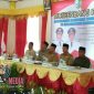 Suasana saat berlangsungnya kegiatan Musrenbang RKPD di pendopo Kecamatan Robatal, tampak Bupati Sampang (H. Slamet Junaidi) berdampingan dengan Wakil Bupati Sampang (H. Abdullah Hidayat).