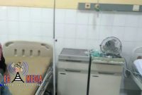 Salah satu ruangan RSUD dr. Mohammad Zyn Sampang yang masih belum dilengkapi pendingin ruangan.