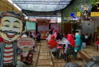 Suasana saat berlangsungnya acara Sampoerna Retail Community (SRC), di Cafe Abell, Kecamatan Telang, Kabupaten Bangkalan.