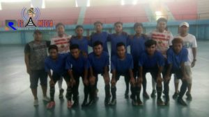 Menggunakan Lapangan Taraf Nasional, Tim Futsal Porprov Sampang Belum Terbiasa