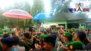 Kunjungi Kodim 0829 Bangkalan, Pangdam V Brawijaya Netralitas TNI-Polri Akan di Tingkatkan