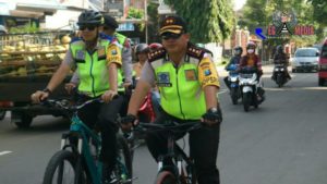 Kapolres Bangkalan Galakkan Program Transportasi Sehat Merakyat