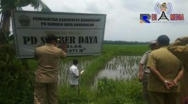 Peninjauan Lahan pembangunan Gedung Baru DPRD Bangkalan