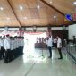 Suasana saat berlangsungnya pengukuhan pengurus Asosiasi Kepala Desa (AKD) oleh Bupati Sampang (H. Slamet Junaidi).