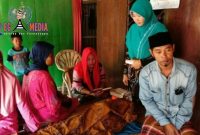 Documentasi: korban Safira sebelum dimakamkan dan saat berada dirumah duka.