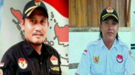 Ketua Generasi Peduli Negeri (Rolis Sanjaya) dan Komandan Ormas Bela Negara Kab. Sampang (Bustomi).