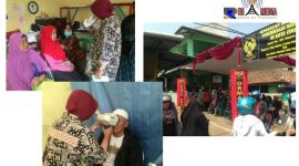 Documentasi: saat berlangsungnya bhakti sosial yang dilakukan Ormas Buah Batu Corp (BBC) Dewan Pimpinan Daerah (DPD) Kota Cimahi, melalui kegiatan pemeriksaan mata gratis dan pemberian kaca mata.