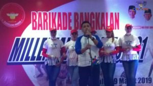 Gandeng Pemilih Millenial, Barikade Bangkalan Gelar Millenial Flash Mob 01