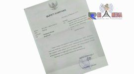 Surat Bupati Sampang perihal himbauan sholat berjamaah di lingkungan OPD Sampang.