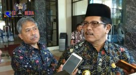 Wakil Bupati Bangkalan Drs. Muhni bersama Kepala Bappeda Bangkalan Muhammad Fahri