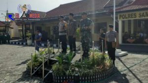 Pimpin Apel Gelar Pasukan Ops Mantap Brata Semeru 2019, Wabup Sampang Didampingi Kapolres dan Dandim