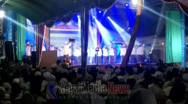 Suasana acara Pagelaran Akbar Panggung Gembira Spektakuler di PP. Syaikhona Moh. Kholil Bangkalan