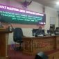 Wakil Bupati Bangkalan (Drs. Muhni), saat penyampaian nota jawaban pemandangan umum  fraksi-fraksi DPRD Bangkalan, terhadap laporan keterangan pertanggung jawaban akhir tahun anggaran 2018.