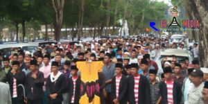 Massa Simpatisan Subaidi Kawal Sidang Putusan Terdakwa Idris