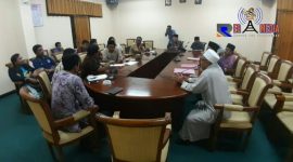 Rapat kerja komisi I DPRD Kabupaten Sampang di Ruang Rapat Komisi Besar DPRD Kabupaten Sampang.