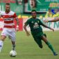 Laga leg pertama Persebaya vs Madura United,  foto by media office Madura United.