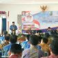 Bupati Sampang (H. Slamet Junaidi) saat menyampaikan sambutannya dalam kegiatan musyawarah perencanaan Rencana Pembangunan Jangka Menengah Daerah (RPJMD) 2019 - 2024.