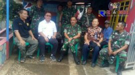 Dansektor 22 Citarum (Kol. Inf. Asep Rahman Taufik) berdampingan dengan Wakil Walikota Bandung (H. Yana Mulyana, S.E).