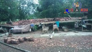 Rumah Warga di Moktesareh Ambruk, Forpimcam dan Kades Sepakat Usulkan Ke Pemkab Sampang