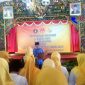 Bupati Bangkalan (Abd. Latif Amin Imron) saat mengukuhkan Forum Paud, Dekranasda dan Forikan di Pendopo Agung Bangkalan.