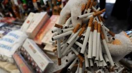 Ilustrasi rokok ilegal
