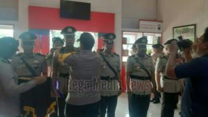 Pimpin Sertijab 3 Perwira, Kapolres Bangkalan: Masalah Begal dan Curanmor Atensi Khusus