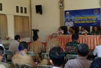 Suasana rakor Dishub Bangkalan bersama stekholder terkait