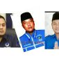 Peraih suara terbanyak DPR RI dikabupaten Sampang, dari kiri Willy Aditya, H.Nor Hadi Sumitro, dan Slamet Aryadi
