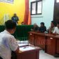 Komunitas Peduli Keadilan saat menyampaikan tuntutannya kepada Bawaslu Bangkalan.