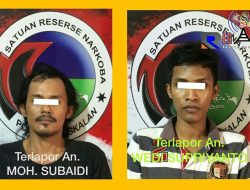 Polisi Ciduk Budak Narkoba Di Bangkalan