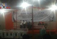 Suasana saat berlangsungnya rekapitulasi suara Pemilu 2019, oleh KPUD Bangkalan.