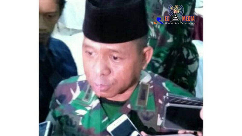 Komamdan Korem Gorontalo (Danrem) 133/Nani Wartabone Kolonel Czi Arnold AP Ritiauw.
