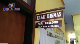 Imbauan Satuan Pembinaan Masyarakat (Satbinmas) Polres Sampang.
