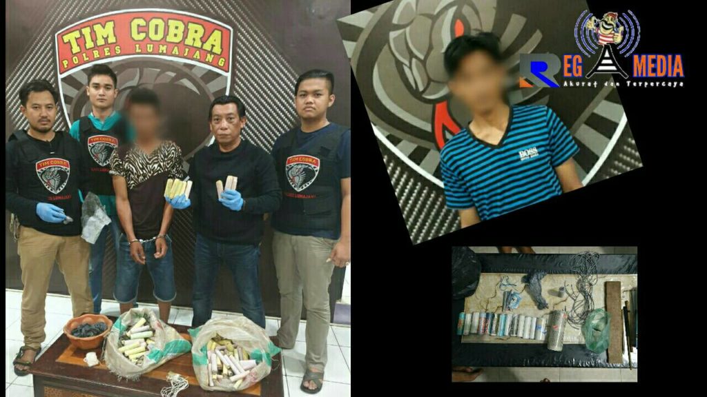 Polisi Bekuk Dua Pelaku Pembuat Petasan Berbahan Peledak