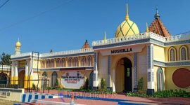 Pos pelayanan dipintu keluar suramadu saat dipotret oleh reporter regamedianews..com